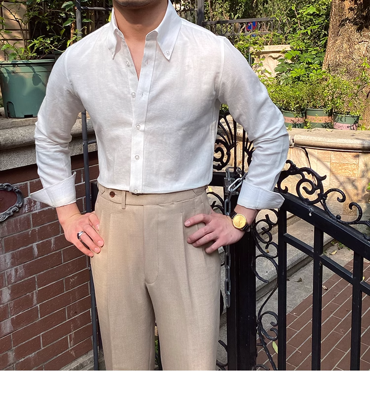 WHITE LINEN-BEIGE COMBO