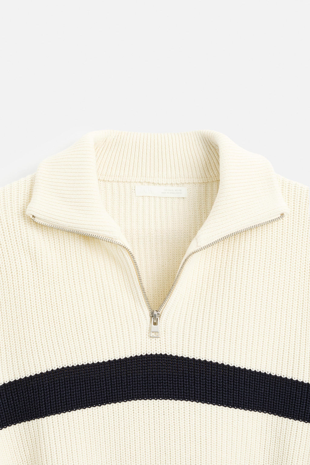 Basic Quarter~Zip Sweater