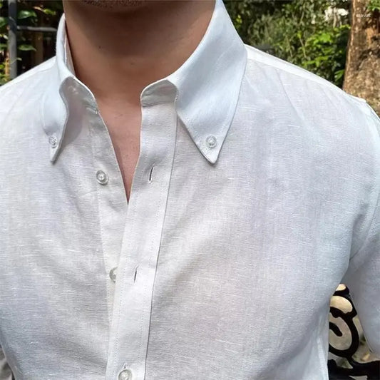 Classic Linen White Shirts